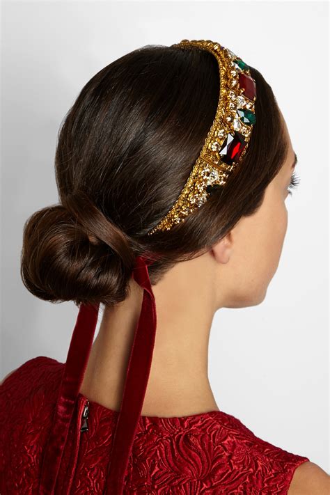 dolce gabbana headband|dolce and gabbana accessories.